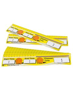 Time Number Line, set of 30 - Bulk Pricing