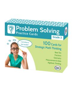 Problem Solving Practice Cards, Grade 3