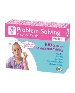Problem Solving Practice Cards, Grade 4 