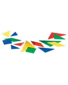 Tangrams, Plastic, Set of 30