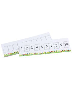 1-10 Number Paths, Gr. Prek-K, set of 30 