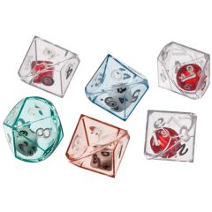 Double Dice, 10 sided, set of 6