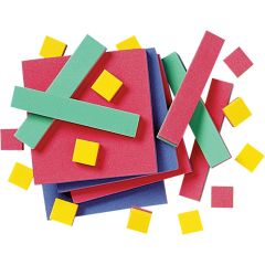 Algebra Tiles, Foam, 35 pieces