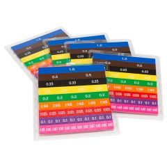 Decimal Tiles with Work Tray, 5 sets - Bulk Pricing