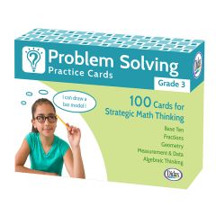 Problem Solving Practice Cards, Grade 3