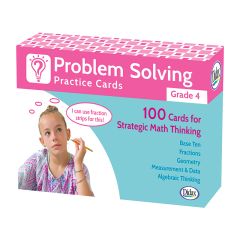 Problem Solving Practice Cards, Grade 4 