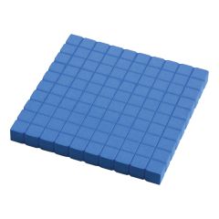 Base Ten - Foam - Hundred Flats, Set of 10