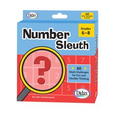 Number Sleuth: Fluency and Number Sense through Puzzle and Play, Gr 6-8