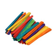 Craft Sticks, set of 1,000, in 6 colors