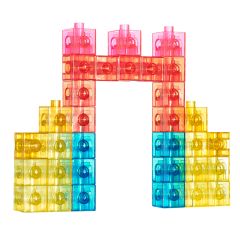 Translucent Linking Cubes, set of 100