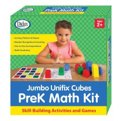 Jumbo Unifix PreK Math Activity Kit