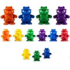 Teddy Bear Counters, Assorted Sizes, Set of 96