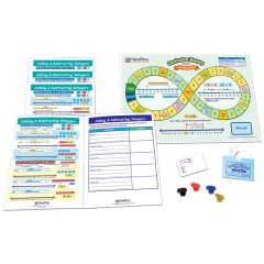 Adding and Subtracting Integers Learning Center Game - Grades 6 - 9