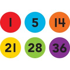 Numbers 1-36 Floor Markers