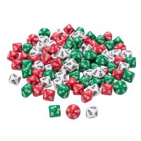 10-Sided Fraction Dice, Set of 100