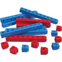 Unifix Letter Cubes, CVC, set of 90