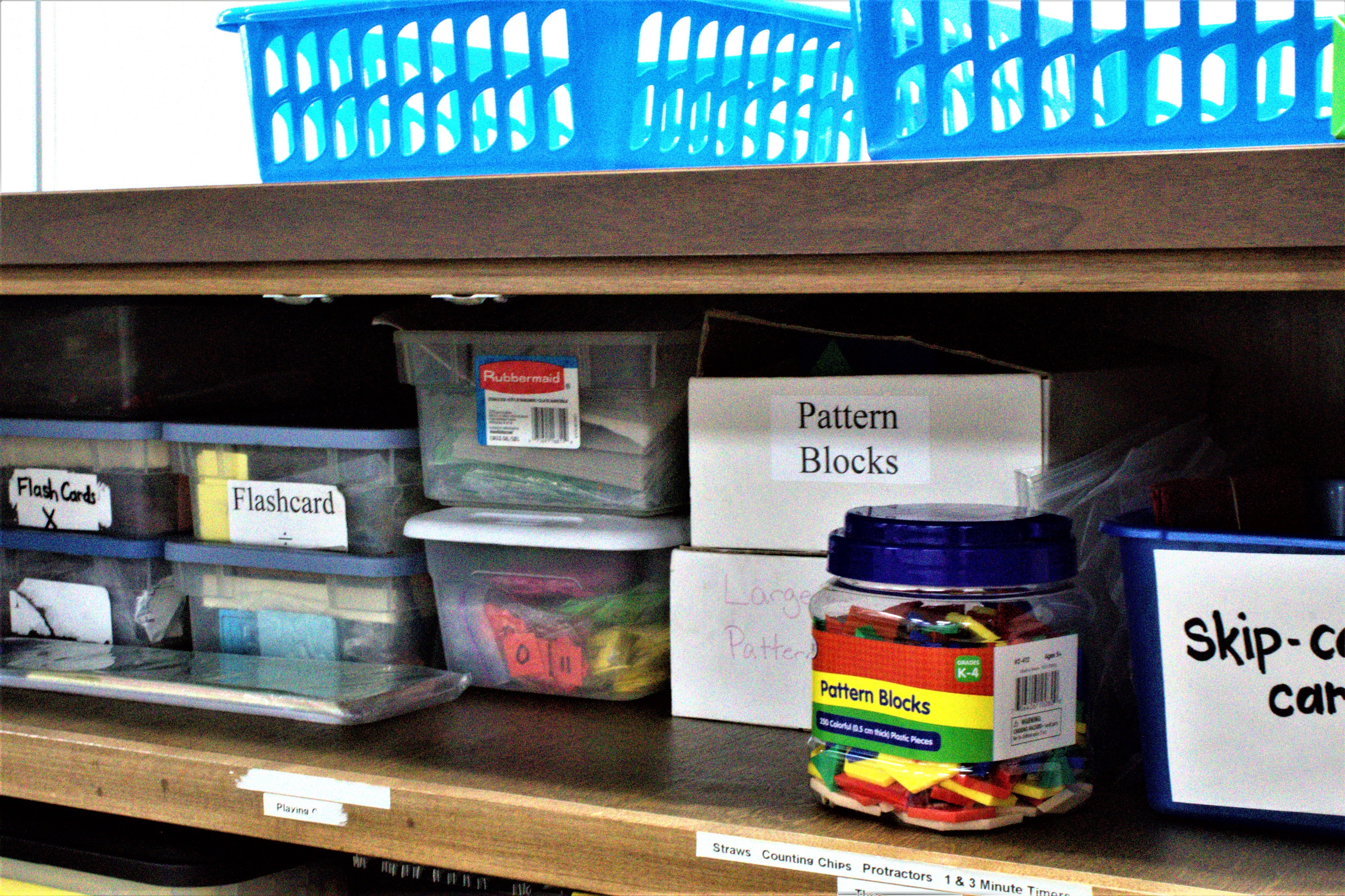 Class Organizing Manipulatives